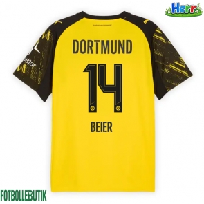 Borussia Dortmund Maximilian Beier #14 Hemmatröja 2025-26 Kortärmad